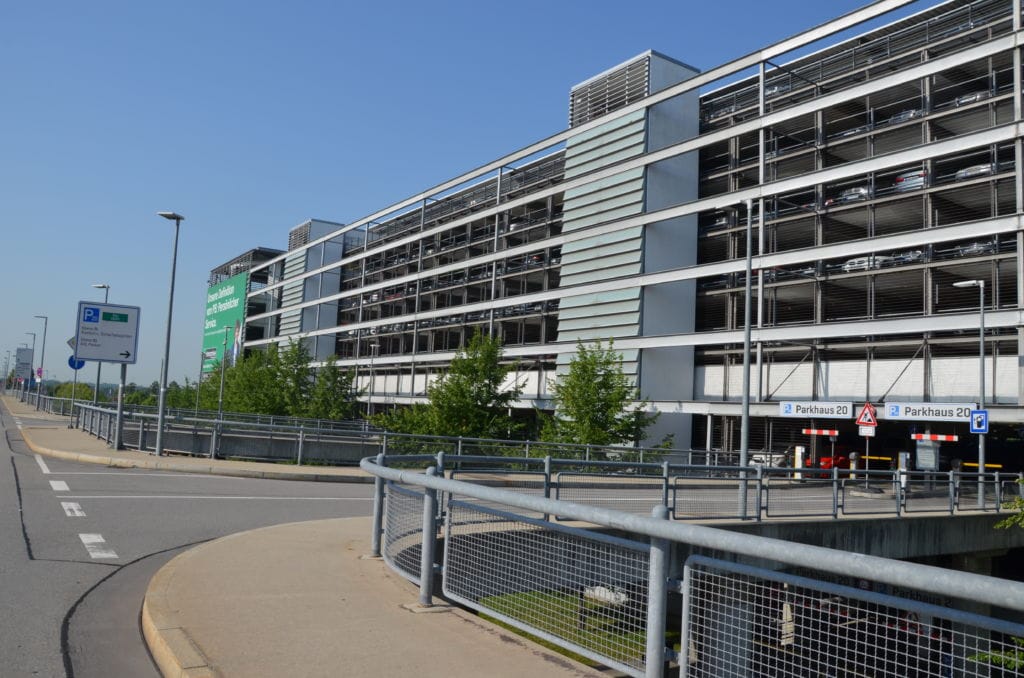 Przebudowa parkingu wielopoziomowego na lotnisku w Monachium 1