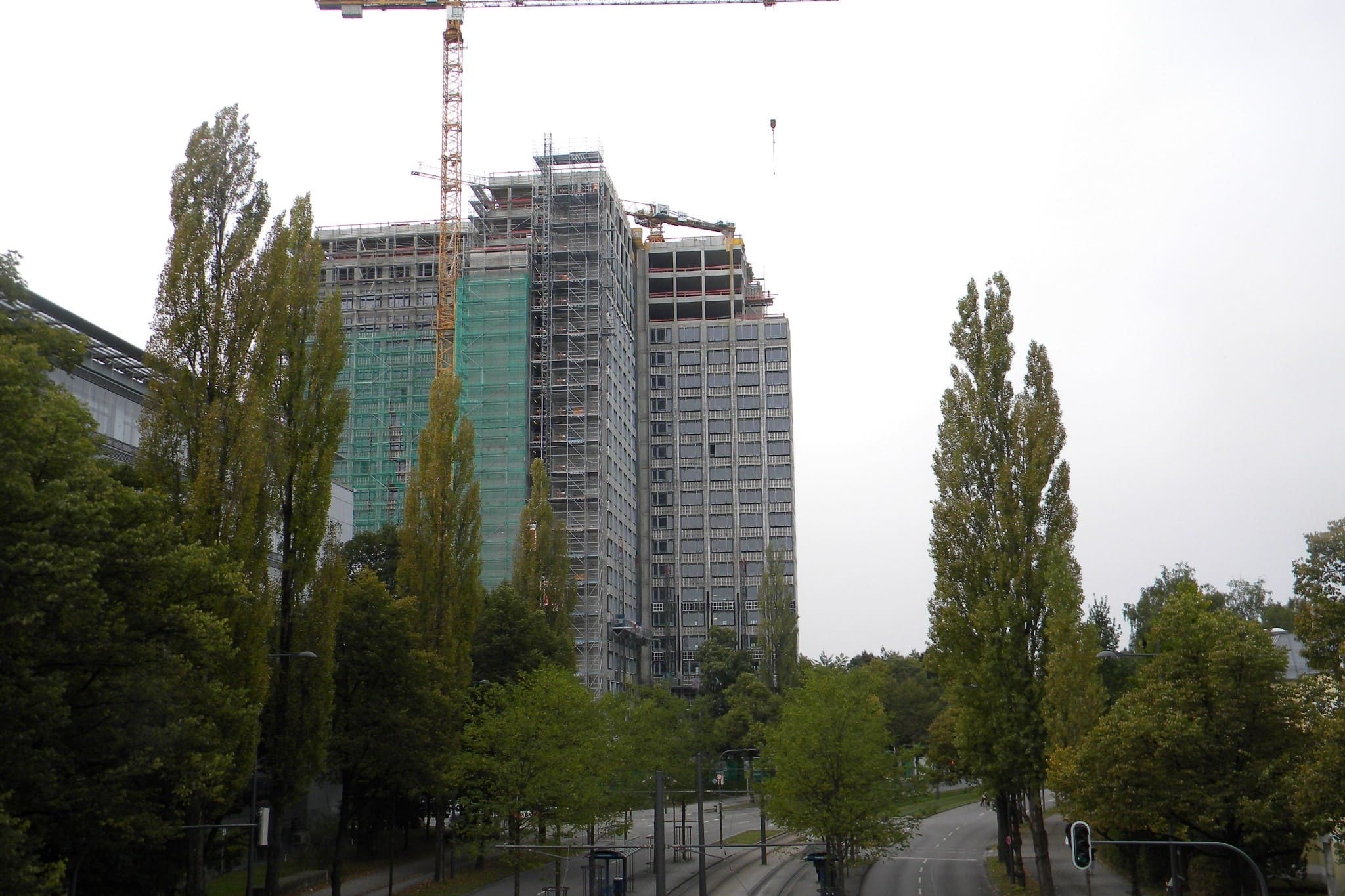 Przebudowa wieżowca BayWa w Monachium